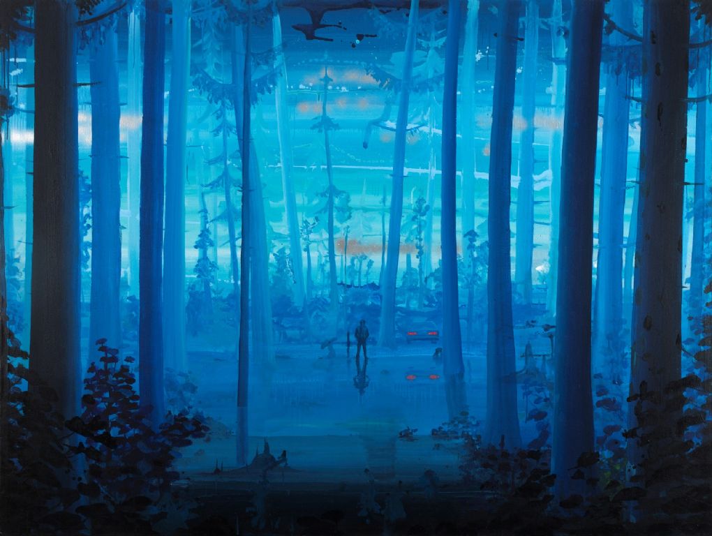 Roman Trabura, Modrý les, 2012